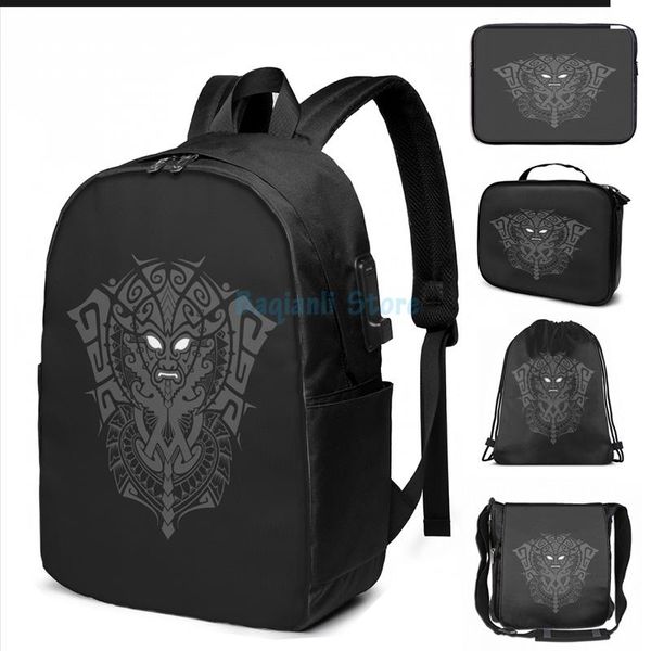 funny graphic print polynesian 2 usb charge backpack men school bags women bag travel laptop
funny graphic print polynesian 2 usb charge backpack men school bags women bag travel laptop