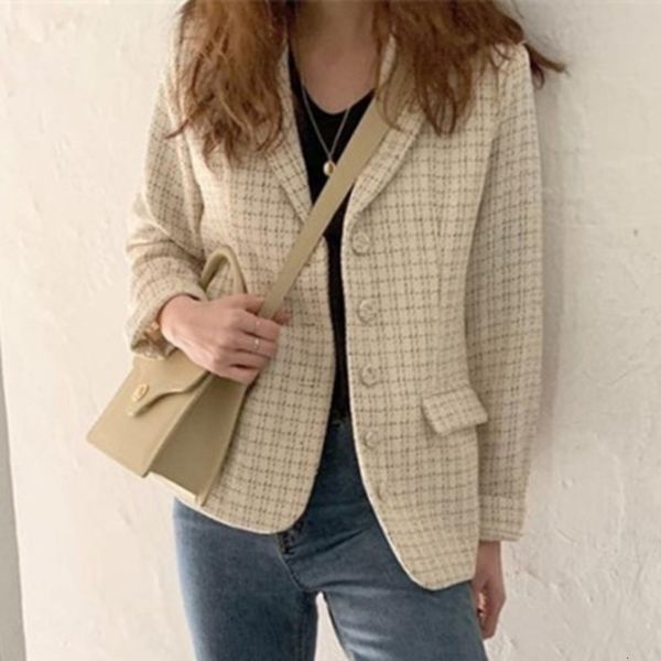 women's suits & blazers casual winter double breasted tweed blazer big korean-sized blazers ol'office wear ladies' fancy coat, White;black
women's suits & blazers casual winter double breasted tweed blazer big korean-sized blazers ol'office wear ladies' fancy coat, White;black