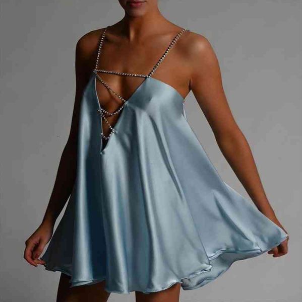 summer mini fashion diamond womens dresses sling strap loose v neck backless evening party clubwear, Black;gray
summer mini fashion diamond womens dresses sling strap loose v neck backless evening party clubwear, Black;gray