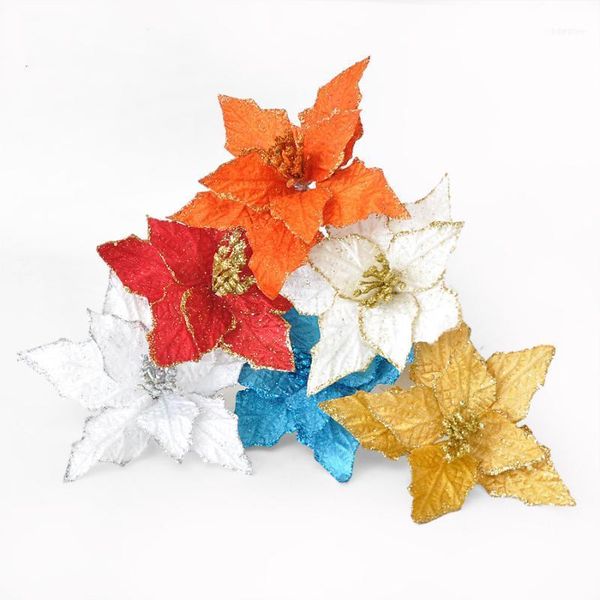 christmas decorations 5pcs diy fancy cuttings artificial flower glitter poinsettia home ornament festivals tree wedding decor party supplies
christmas decorations 5pcs diy fancy cuttings artificial flower glitter poinsettia home ornament festivals tree wedding decor party supplies