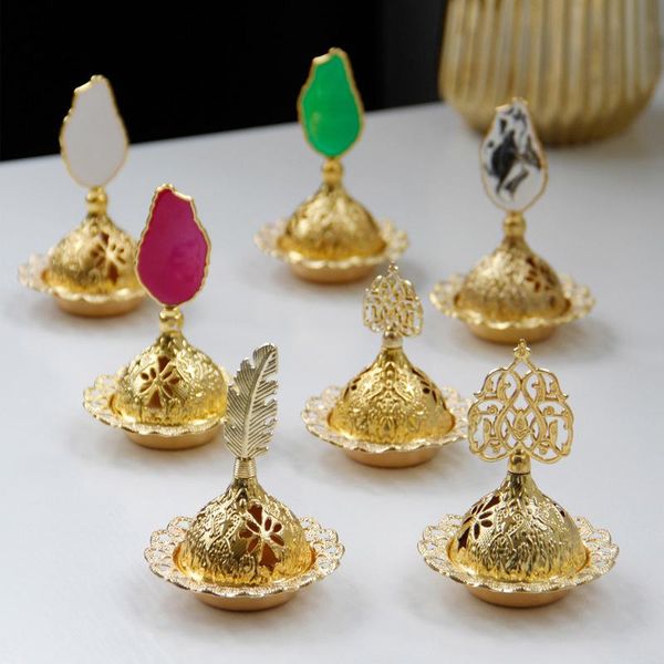 fragrance lamps small mini arabian incense burner golden iron art metal deskdecoration wax melt
fragrance lamps small mini arabian incense burner golden iron art metal deskdecoration wax melt