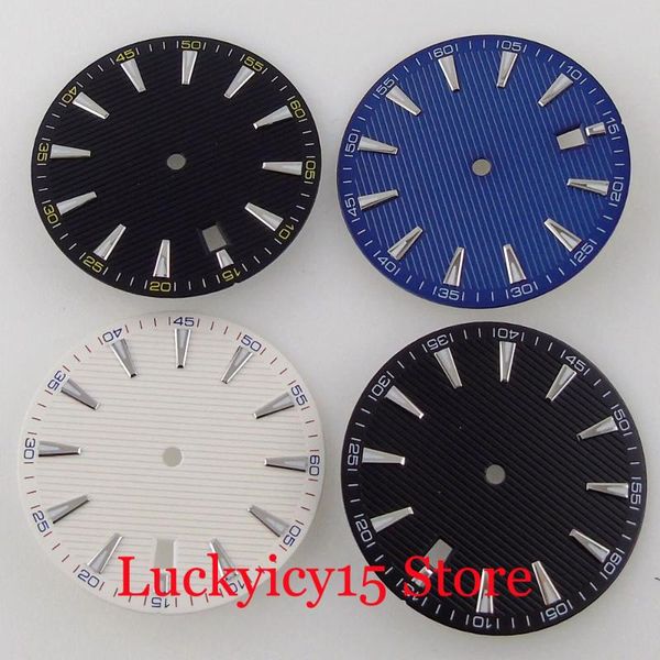 repair tools & kits sterile nologo fit nh35a watch dial 33.5mm steel luminous marks date window