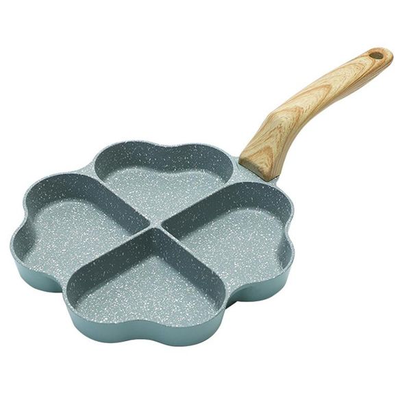pans aluminum alloy nonstick pan with bakelite handle 4 grids flying heart and round shape portable kitchen accessory
pans aluminum alloy nonstick pan with bakelite handle 4 grids flying heart and round shape portable kitchen accessory