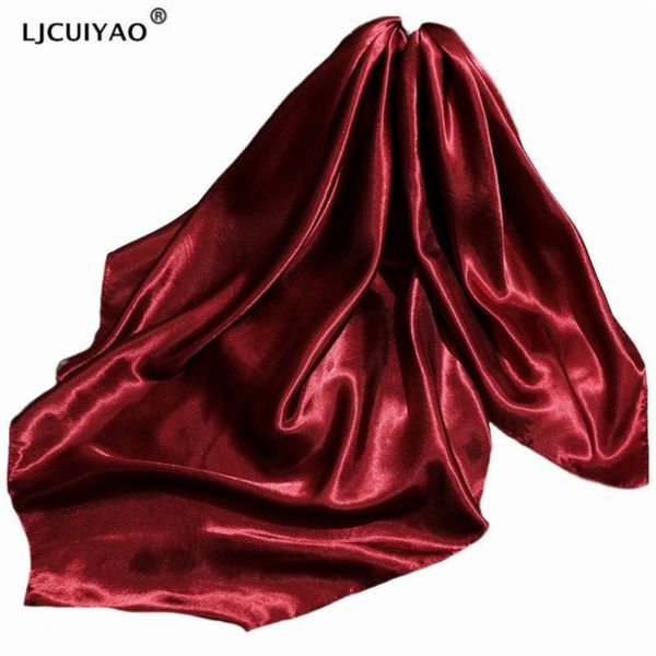 scarves ljcuiyao 90cm solid colors neckerchief hijab scarf women silk satin headband hair female head ladies square shawls wholesale, Blue;gray
scarves ljcuiyao 90cm solid colors neckerchief hijab scarf women silk satin headband hair female head ladies square shawls wholesale, Blue;gray