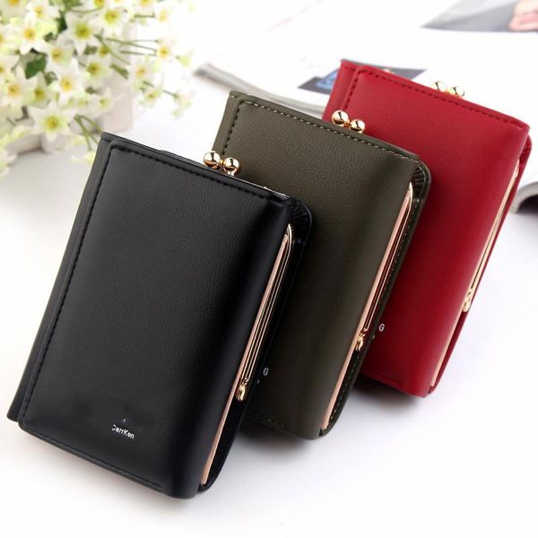 wallets wallet women 2021 lady short black red color mini money purses small fold pu leather female coin purse card holder, Red;black
wallets wallet women 2021 lady short black red color mini money purses small fold pu leather female coin purse card holder, Red;black
