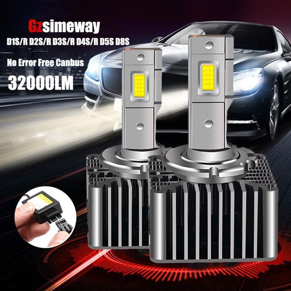 car headlights 2pcs d3s led bulb canbus d1s d2s d2r d5s headlight 32000lm d8s d1r d4s d4r kit to replace hid conversion lamps 6000k white
car headlights 2pcs d3s led bulb canbus d1s d2s d2r d5s headlight 32000lm d8s d1r d4s d4r kit to replace hid conversion lamps 6000k white
