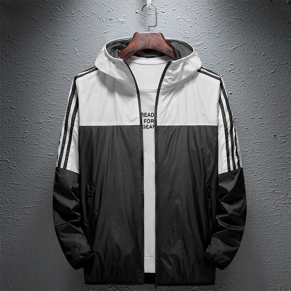 men's jackets windbreaker jacket casual spring hooded patchwork thin coat clothing, Black;brown
men's jackets windbreaker jacket casual spring hooded patchwork thin coat clothing, Black;brown