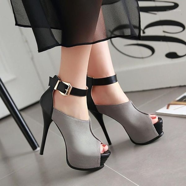 peep toe sandals high heels thin platform shoes 2021 summer fashion dress women pumps1, Black
peep toe sandals high heels thin platform shoes 2021 summer fashion dress women pumps1, Black