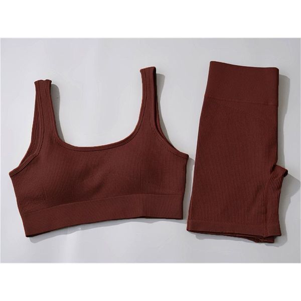 yoga outfit u collar seamless sport set women blue two 2pcs piece crop bra shorts sportsuit workout run fitness gym wear
yoga outfit u collar seamless sport set women blue two 2pcs piece crop bra shorts sportsuit workout run fitness gym wear
