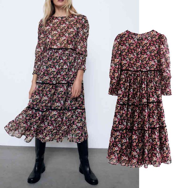 rompers fashions retro flower imprints the-neck dresses long sleeves ladies loose dressed spring dress, Black;white
rompers fashions retro flower imprints the-neck dresses long sleeves ladies loose dressed spring dress, Black;white