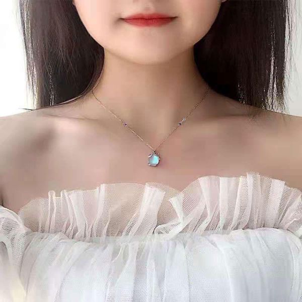 chains symphony firefly necklace female cold wind personality niche design sense moonstone pendant clavicle jewelry gift, Silver
chains symphony firefly necklace female cold wind personality niche design sense moonstone pendant clavicle jewelry gift, Silver