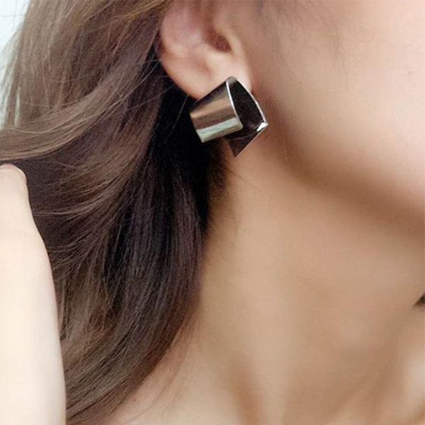 stud kroean twisted irregular metal earrings for women punk style gold silver color geometric earring simple jewelry gift, Golden;silver
stud kroean twisted irregular metal earrings for women punk style gold silver color geometric earring simple jewelry gift, Golden;silver