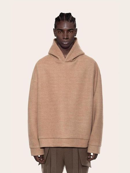 men's hoodies & sweatshirts 22ss woolen cloth solid color 100% cotton arnodefrance sweatshirt men women casual autumn winter sudaderas, Black
men's hoodies & sweatshirts 22ss woolen cloth solid color 100% cotton arnodefrance sweatshirt men women casual autumn winter sudaderas, Black