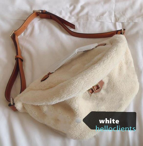 fashion chest bag designers women soft waist pocket luxurys shoulder bags lam hair satchel plush handbag
fashion chest bag designers women soft waist pocket luxurys shoulder bags lam hair satchel plush handbag