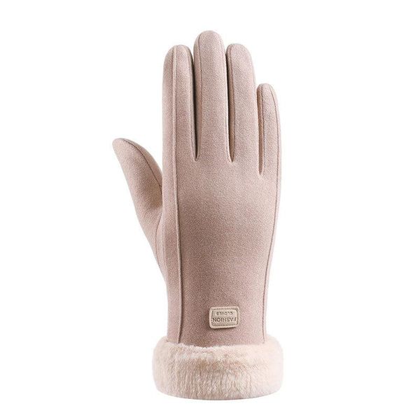 five fingers gloves winter female double layer plus plush wrist thick sport cycling glove women embroidery touch screen warm driving mitten, Blue;gray
five fingers gloves winter female double layer plus plush wrist thick sport cycling glove women embroidery touch screen warm driving mitten, Blue;gray
