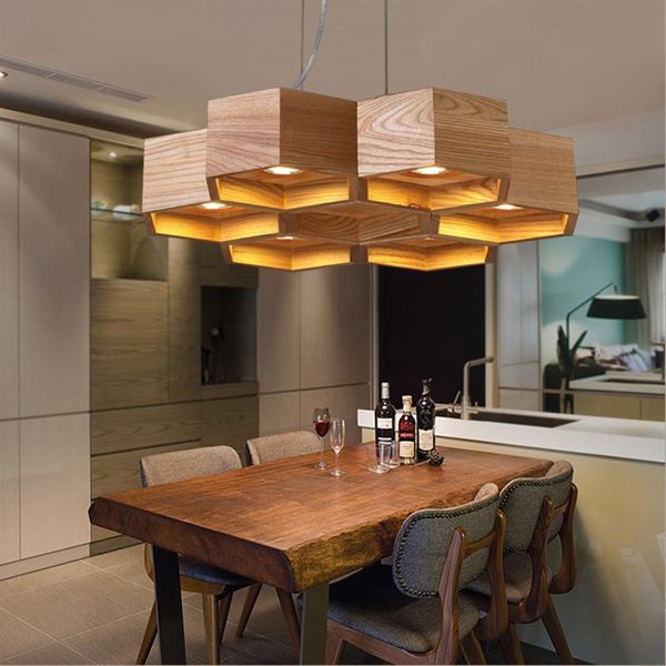 pendant lamps led wood honeycomb light designer's choice creative minimalist living room dining wooden lamp hanglamp
pendant lamps led wood honeycomb light designer's choice creative minimalist living room dining wooden lamp hanglamp