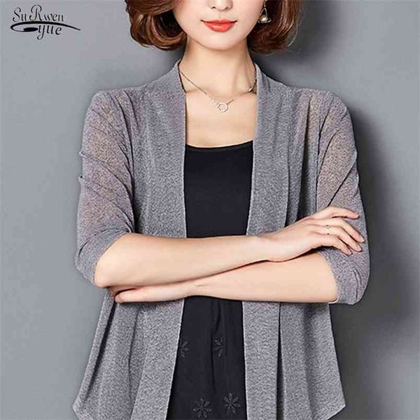 summer casual women shirt cardigan womens and blouses shawl elegant chic lady clothing 9914 210421, White
summer casual women shirt cardigan womens and blouses shawl elegant chic lady clothing 9914 210421, White