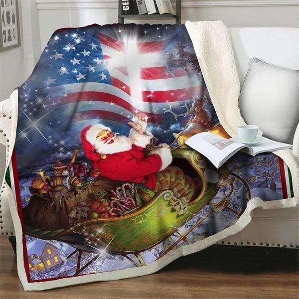 blankets dreamlike santa claus 3d plush fleece throw christmas fashion quilts beddings home office washable child sherpa blanket
blankets dreamlike santa claus 3d plush fleece throw christmas fashion quilts beddings home office washable child sherpa blanket