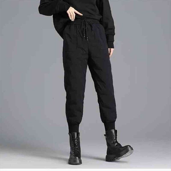 winter warm down cotton pants high waist women plus thick fleece harem pants baggy casual fashion skinny black lace up, Black;white
winter warm down cotton pants high waist women plus thick fleece harem pants baggy casual fashion skinny black lace up, Black;white