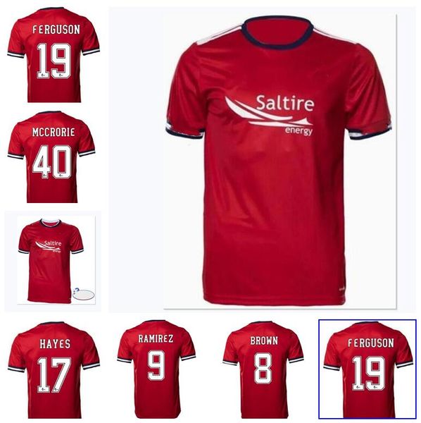 21 22 soccer jersey home red 2021 2022 mccrorie ferguson mcginn hedges hayes men football shirts thailand quality maillot de foot, Black;yellow
21 22 soccer jersey home red 2021 2022 mccrorie ferguson mcginn hedges hayes men football shirts thailand quality maillot de foot, Black;yellow