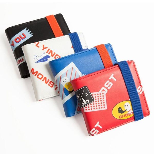 wallets quality monster letter cartoon printed pu leater women short female cute wallet purses younger sun girls gift burse, Red;black
wallets quality monster letter cartoon printed pu leater women short female cute wallet purses younger sun girls gift burse, Red;black