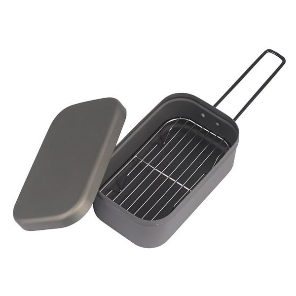 dinnerware sets with steaming rack hiking picnic tourist rustproof aluminum lunch box large capacity lightweight outdoor camping folding han
dinnerware sets with steaming rack hiking picnic tourist rustproof aluminum lunch box large capacity lightweight outdoor camping folding han