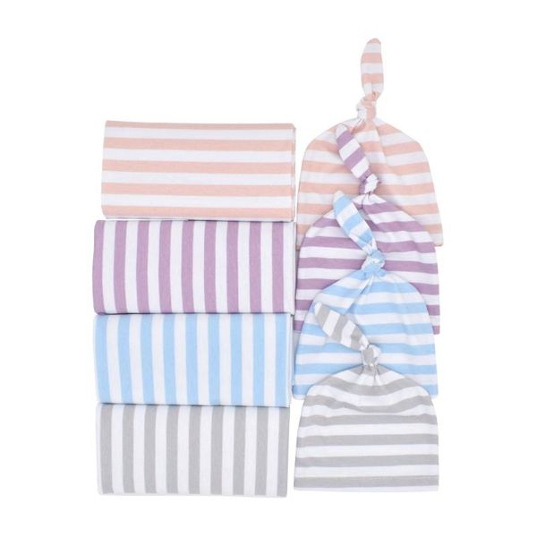 born cotton striped wrapped tire cap 2-piece set cross-border embracing purple blanket knotted blankets & swaddling
born cotton striped wrapped tire cap 2-piece set cross-border embracing purple blanket knotted blankets & swaddling