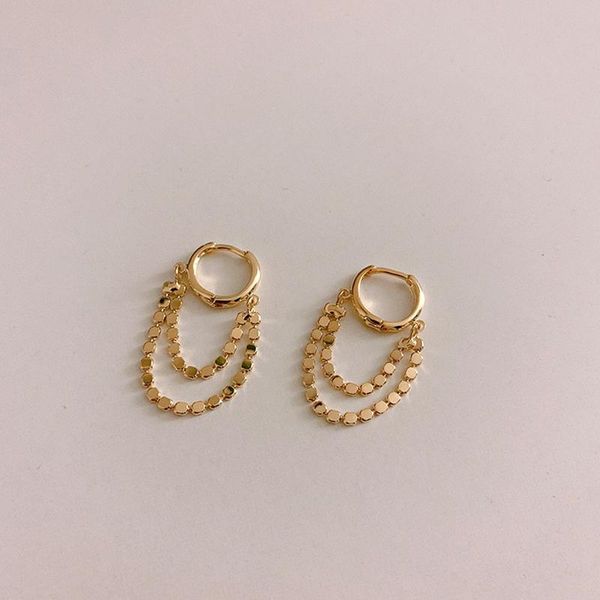 hoop & huggie 2021 ins metal drop double layered round earrings for women beaded chains link small hoops femme wholesale, Golden;silver
hoop & huggie 2021 ins metal drop double layered round earrings for women beaded chains link small hoops femme wholesale, Golden;silver