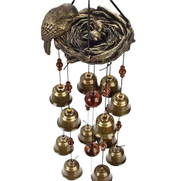 decorative objects & figurines gift window hanging ornaments copper tubes bronze birds and nest indoor outdoor metal 12pcs bells wind bell c
decorative objects & figurines gift window hanging ornaments copper tubes bronze birds and nest indoor outdoor metal 12pcs bells wind bell c
