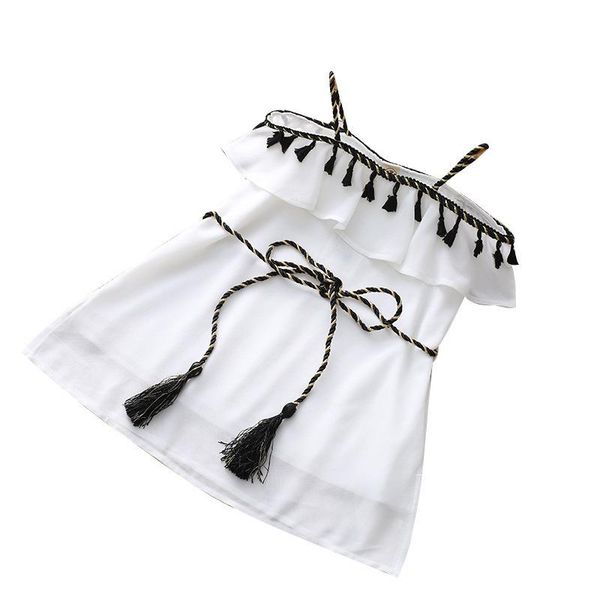 girl's dresses summer children's girls cute suspenders waist dress fringed shoulder baby princess #1, Red;yellow
girl's dresses summer children's girls cute suspenders waist dress fringed shoulder baby princess #1, Red;yellow
