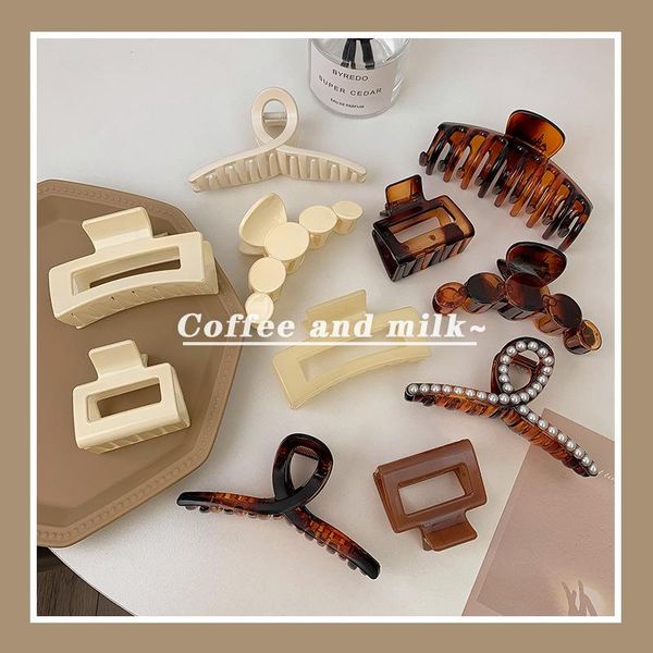 hair clips & barrettes 1pc girl claw women geometric clamp grab jaw clip grip korean style hairpin acrylic styling accessories, Golden;silver
hair clips & barrettes 1pc girl claw women geometric clamp grab jaw clip grip korean style hairpin acrylic styling accessories, Golden;silver