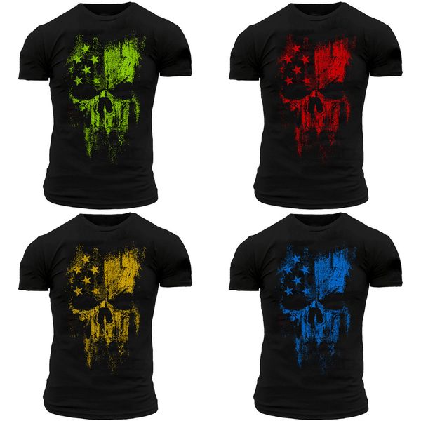sports, exercise, leisure, ventilation, skull trend fitness men's t-shirt, White;black
sports, exercise, leisure, ventilation, skull trend fitness men's t-shirt, White;black