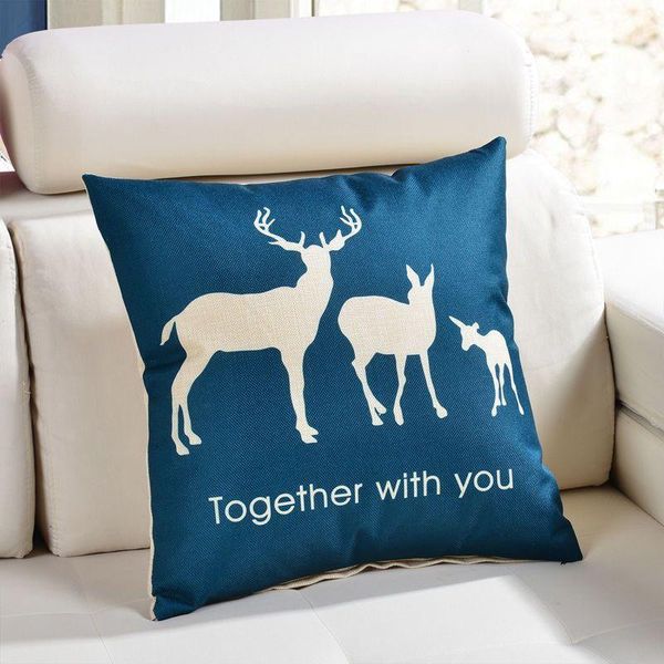 cushion/decorative pillow elegant christmas deer together with you print home decorative 45x45cm 18x18inch linen fabric cushion
cushion/decorative pillow elegant christmas deer together with you print home decorative 45x45cm 18x18inch linen fabric cushion