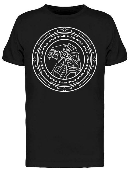 horus geometry line tee men's -image by shutterstock, White;black 
horus geometry line tee men's -image by shutterstock, White;black