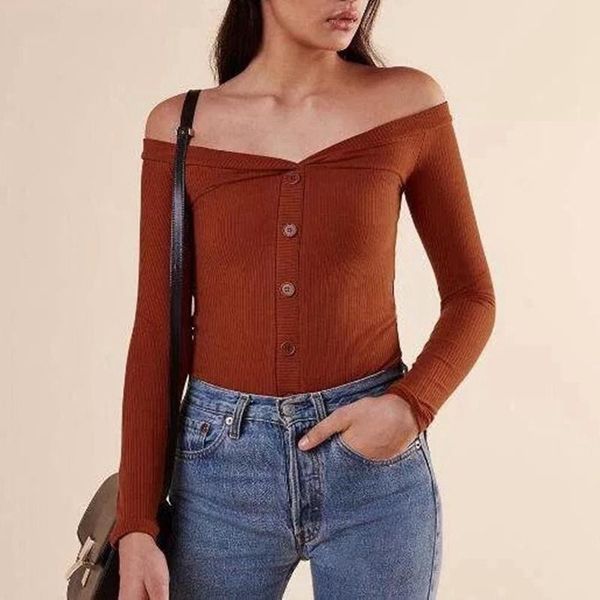 women's sweaters cotton tube word shoulder shirt tight stretch dew navel spring and autumn fashion comfortable, White;black
women's sweaters cotton tube word shoulder shirt tight stretch dew navel spring and autumn fashion comfortable, White;black