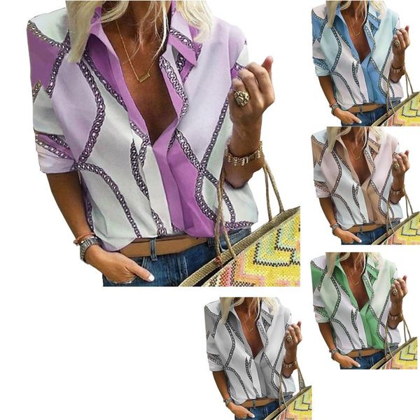 fashion official shirt print blouses europe style long sleeve work shirts streetwear women's &, White
fashion official shirt print blouses europe style long sleeve work shirts streetwear women's &, White