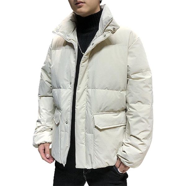 men's down & parkas men's solid color jacket winter soft comfortable casual windproof waterproof men warm fashion stand collar coat, Black
men's down & parkas men's solid color jacket winter soft comfortable casual windproof waterproof men warm fashion stand collar coat, Black