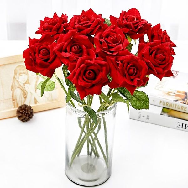 decorative flowers & wreaths 1pc latex rose flower artificial for wedding valentine's day party bride bouquet silk decor birthday mothe
decorative flowers & wreaths 1pc latex rose flower artificial for wedding valentine's day party bride bouquet silk decor birthday mothe