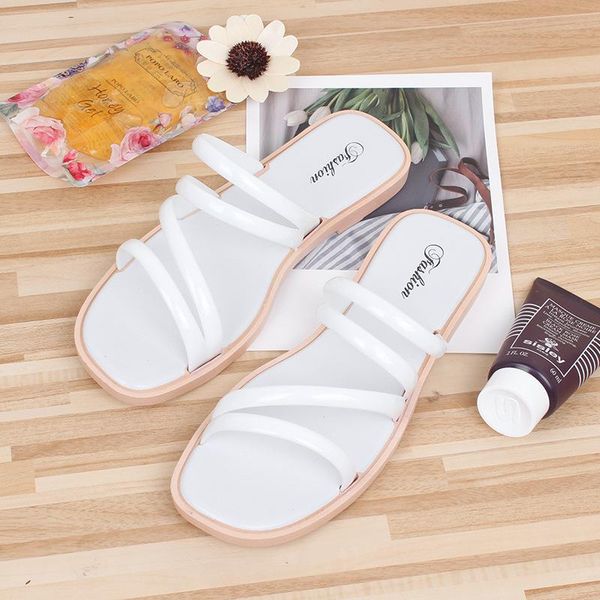 slippers ladies fashion flat bottom lazy women pvc flip flops beach hollow, Black
slippers ladies fashion flat bottom lazy women pvc flip flops beach hollow, Black