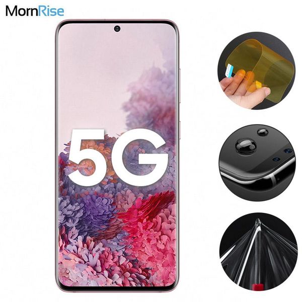 5pc full cover hydrogel nano film for galaxy s20 / plus ultra tpu soft screen protector explosion proof cell phone protectors
5pc full cover hydrogel nano film for galaxy s20 / plus ultra tpu soft screen protector explosion proof cell phone protectors