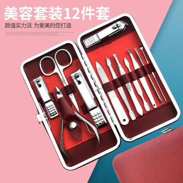 stainless steel clipper, nail clipper set, 12 piece manicure kit
stainless steel clipper, nail clipper set, 12 piece manicure kit