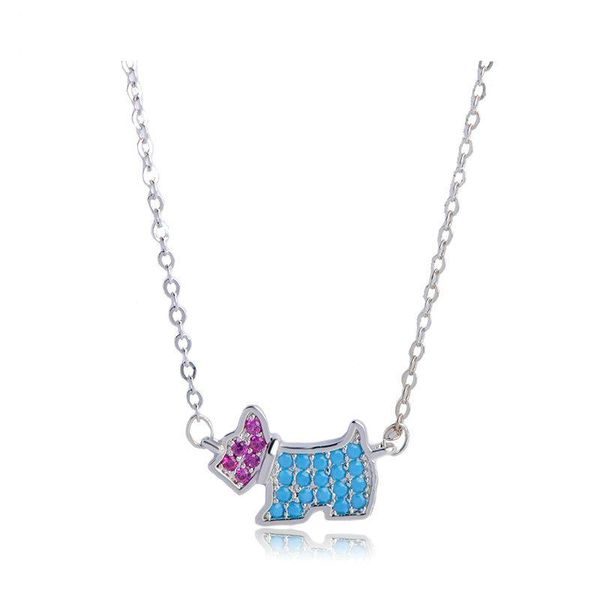 pendant necklaces blucome cute dog shape for women silver color blue cubic zirconia elegant copper metal chokers colar jewelry
pendant necklaces blucome cute dog shape for women silver color blue cubic zirconia elegant copper metal chokers colar jewelry