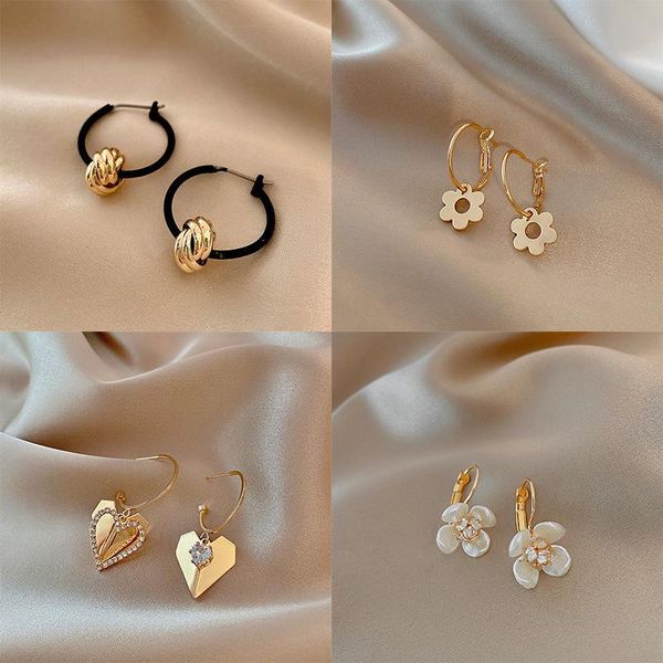hoop & huggie fashion temperament earrings women's indifference design pearl ear jewelry personality exaggeration, Golden;silver
hoop & huggie fashion temperament earrings women's indifference design pearl ear jewelry personality exaggeration, Golden;silver