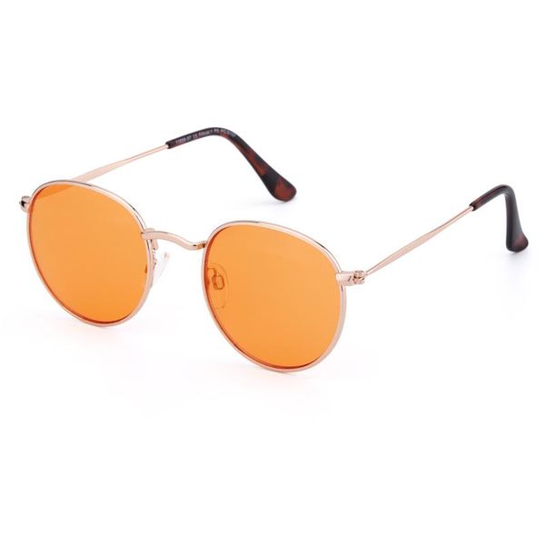 sunglasses colossein classic retro orange round lens rose gold frame for women men uv400, White;black
sunglasses colossein classic retro orange round lens rose gold frame for women men uv400, White;black