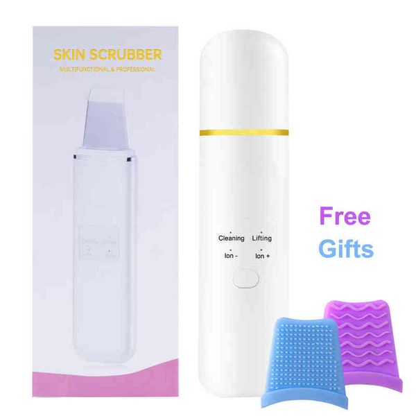 face care devices ultrasonic skin scrubber deep cleaning machine peeling shovel facial pore cleaner lift 220211
face care devices ultrasonic skin scrubber deep cleaning machine peeling shovel facial pore cleaner lift 220211
