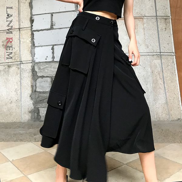 high waist irregular black skirts women slim large size female all match spring fashion skirt with pockets 2d1330 210507
high waist irregular black skirts women slim large size female all match spring fashion skirt with pockets 2d1330 210507