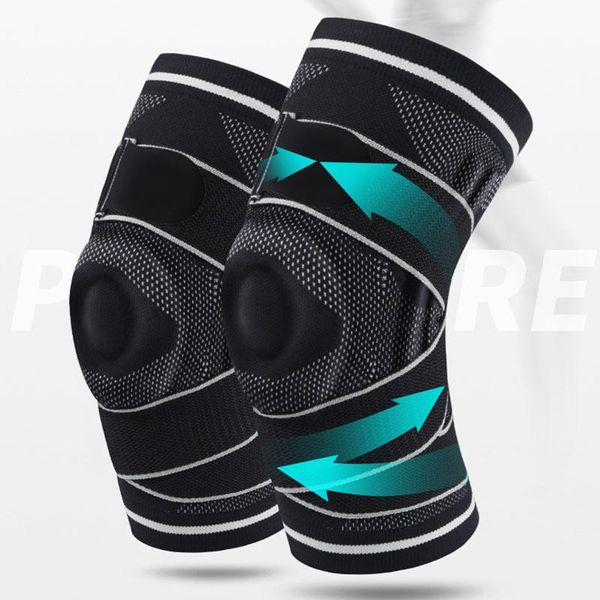 pcs bandage silicone knee pads brace basketball patella strap cycling leg guards sports protector elbow &, Black;gray
pcs bandage silicone knee pads brace basketball patella strap cycling leg guards sports protector elbow &, Black;gray