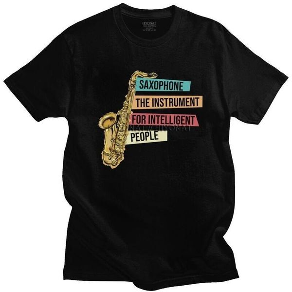 men's t-shirts saxophone for intelligent people men short sleeves leisure t shirt fashion gift t-shirt fit cotton, White;black
men's t-shirts saxophone for intelligent people men short sleeves leisure t shirt fashion gift t-shirt fit cotton, White;black