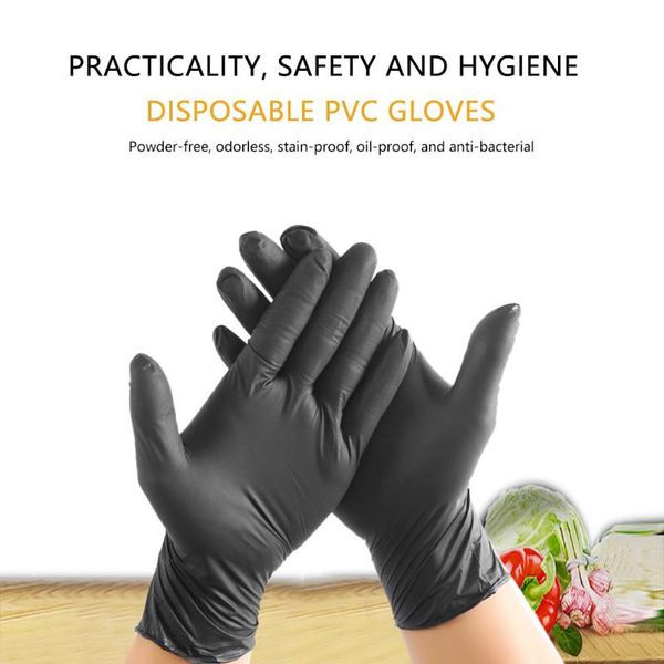 disposable gloves black protection elastic latex dishwashing kitchen work rubber garden for maintenance 100p
disposable gloves black protection elastic latex dishwashing kitchen work rubber garden for maintenance 100p