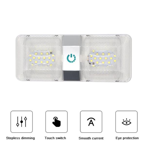 parts 12v 24/48led rv ceiling dome light interior lighting trailer lights reading for camper accessories 6000-6500k
parts 12v 24/48led rv ceiling dome light interior lighting trailer lights reading for camper accessories 6000-6500k